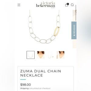 Zuma Dual Chain Necklace